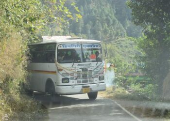 धुनारघाट -ढांगा मोटर मार्ग बदहाल