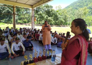 विद्यार्थी परिषद के मैराथन दौड़ के कार्यक्रम में केदारनाथ विधायक शैलारानी रावत ने की शिरकत,अमृत महोत्सव को लेकर कहा हर गांव में तिरंगे के प्रति उमंग