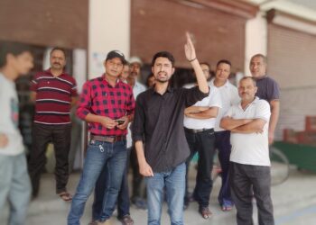 युवा उक्रांद ने भर्ती घोटाले मामले में देवप्रयाग से भरी हुंकार