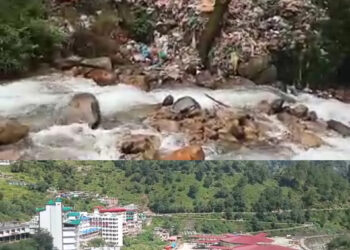 केदारनाथ यात्रा के मुख्य पड़ाव सीतापुर में क्षेत्र का कूड़ा मन्दाकिनी नदी में किया जा रहा डम्प,शौचालय न होने से स्थानीय व्यापारी सहित यात्रा में यात्रियों को हो रही भारी दिक्कतें