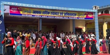 मेहलचौंरी लोक संस्कृति एवं कृषि मेला रंगारंग आगाज से हुआ शुरू
