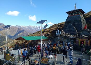 तृतीय केदार बाबा तुंगनाथ के धाम में पहली बार पहुंचे 23 हजार से अधिक श्रद्धालु