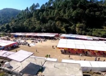 मेहलचौंरी मेले में कुमांऊनी लोक गीतों ने बांधा समा, रस्सा कस्सी में बिसराखेत व हरसारी के बीच होगा फाइनल