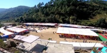 मेहलचौंरी मेले में कुमांऊनी लोक गीतों ने बांधा समा, रस्सा कस्सी में बिसराखेत व हरसारी के बीच होगा फाइनल