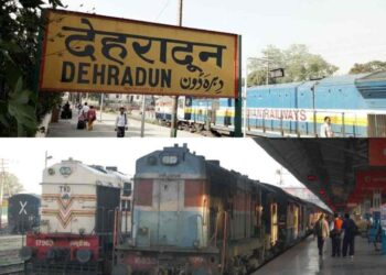 लोको पायलट की समझदारी से देहरादून में एक बड़ा हादसा होने से टला,ट्रेन पलटाने की साजिश हुई फेल