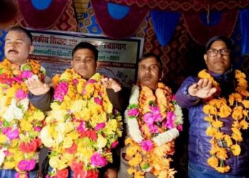 राशिसं के चुनाव में नरेश भट्ट अध्यक्ष व आलोक रौथाण जिला मंत्री बने