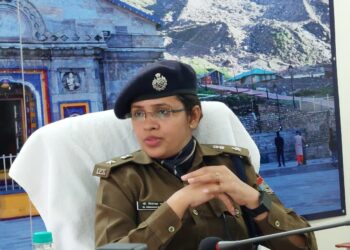 रुद्रप्रयाग की नव नियुक्त पुलिस अधीक्षक विशाखा अशोक भदाणे ने संभाला कार्यभार
