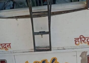 यहां पलटी बस,रुद्रप्रयाग से हरिद्वार जा रही थी विश्वनाथ सेवा की बस