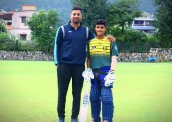रुद्रप्रयाग जनपद के इस युवा ने बनाई अंडर-19 क्रिकेट टीम में जगह,जनपद में खुशी की लहर
