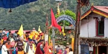 शीतकालीन गद्दीस्थल मक्कूमठ में विराजमान हुए तृतीय केदार बाबा तुंगनाथ