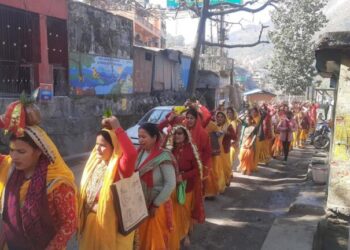 पुंडेश्वर मंदिर में शिव महापुराण का हुआ शुभारंभ,पहले दिन निकाली गई 151 जल कलशों की यात्रा 