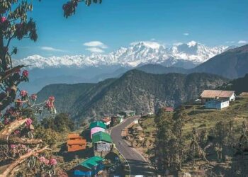 नववर्ष के जश्न को लेकर पर्यटक स्थल चोपता पहुंचे 2000 से अधिक पर्यटक