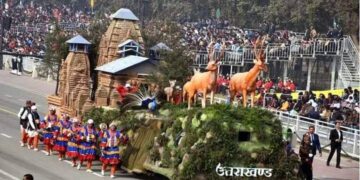 कर्तव्य पथ पर उत्तराखंड के मानसखंड की झांकी ने बनाया इतिहास, देश में मिला पहला स्थान