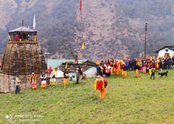 मदमहेश्वर घाटी के सुरम्य मखमली बुग्यालो में एक दिवसीय जाख मेले का हुआ भव्य आयोजन