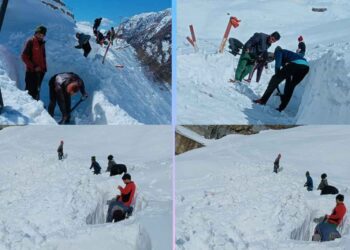 चारधाम यात्रा को लेकर तैयारियां तेज, केदारनाथ धाम में ऐसे साफ की जा रही बर्फ