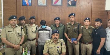 कीर्तिनगर क्षेत्र में एक ही दिन में हुई तीन चोरियों के आरोपी को पुलिस ने किया गिरफ्तार