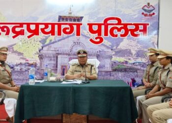 रुद्रप्रयाग पहुंचे I.G. नगन्याल! पुलिस लाइन का वार्षिक निरीक्षण, चारधाम यात्रा पर दिए निर्देश