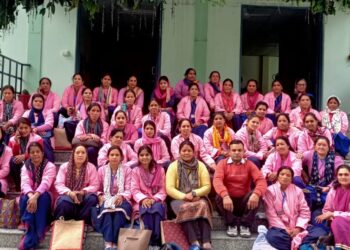 स्वास्थ्य विभाग की कड़ी आशा कार्यकत्रियों की प्रथम प्रमाणपत्र परीक्षा हुई आयोजित