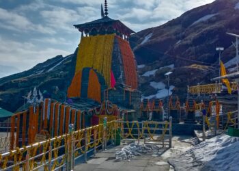 ग्रीष्मकाल के लिये खुले तृतीय केदार भगवान तुंगनाथ मंदिर के कपाट