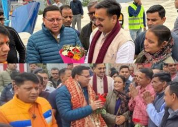 सीएम ने गुप्तकाशी पहुंचने पर यात्रा व्यवस्थाओं का लिया जायजा,कल केदारनाथ के कपाट खुलने पर रहेंगे मौजूद