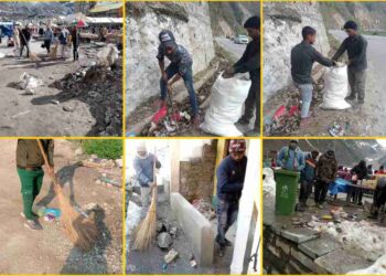 चारधाम यात्रा पर जा रहे हों तो अपना कूड़ा यात्रामार्गों पर छोड़कर ना आएं, केदारनाथ यात्रा में अभी टक 02 क्विंटल प्लास्टिक कचरा एकत्रित