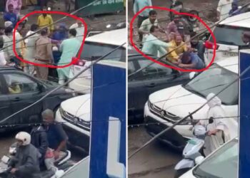 कहासुनी के बाद कैबिनेट मंत्री ने सिक्‍योरिटी संग की युवक की धुनाई, वायरल हुआ वीडियो