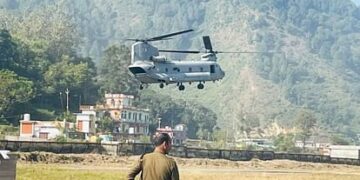 सेना का मालवाहक चिनूक हेलीकाप्टर मंगलवार से केदारनाथ पहुंचाएगा पुनर्निर्माण सामग्री