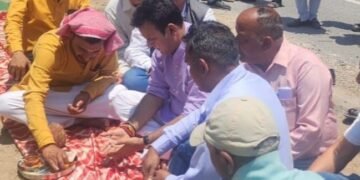 विधायक कंडारी ने किया मोटरमार्ग का भूमि पूजन, क्षेत्रवासियों ने जताई खुशी