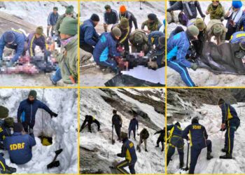 हेमकुण्ड साहिब मार्ग एवलांच Update:लापता बर्फ में दबी मिली महिला श्रद्धालु का शव बरामद