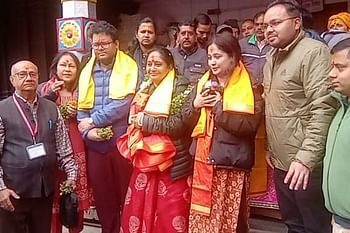 विधानसभा अध्यक्ष ने किए भगवान बदरी विशाल के दर्शन, श्रद्धालुओं से भी की मुलाकात