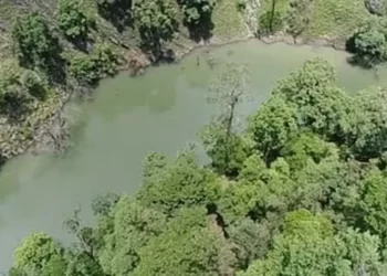 पिंडर की सहायक नदी में बनी झील; इन दो जिलों को हो सकता है खतरा..