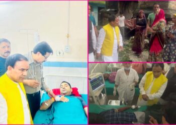 चमोली में घटना स्थल पर पहुंचे स्वास्थ्य मंत्री डा. धन सिंह रावत, सभी कार्यक्रम स्थगित कर राहत व बचाव कार्य का सम्भाला मोर्चा