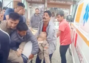 दुःखद खबर:पत्थर की चपेट में आने से हेड कांस्टेबल की मौत