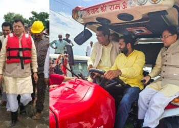 बाढ़ प्रभावित इलाकों में पहुंचे सीएम, लक्सर और खानपुर को आपदा क्षेत्र किया घोषित,जानिए सीएम धामी का मास्टर प्लान