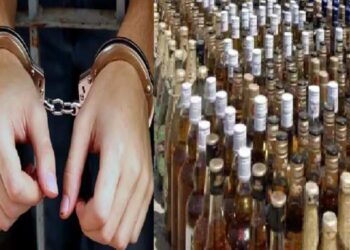 पुलिस ने पकड़ा शराब का जखीरा,अभी तक लगभग चौदह लाख रुपए की शराब पुलिस कर चुकी जब्त