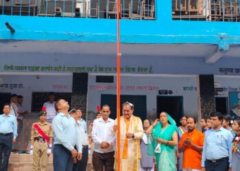 सरस्वती विद्या मंदिर बेलनी में हर्षोल्लास के साथ मनाया गया 77वां स्वतंत्रता दिवस,विधायक भरत सिंह चौधरी ने मुख्य अतिथि के रूप में की शिरकत