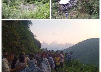 दुखद खबर: मैक्स वाहन दुर्घटना में दो की मौत एक घायल