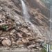 केदारनाथ राष्ट्रीय राजमार्ग फिर हुआ बाधित,तरसाली में टूटी चट्टान