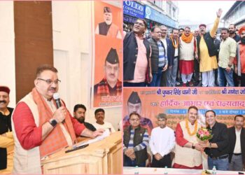 मसूरी को तहसील का दर्जा दिए जाने पर मसूरी की जनता गदगद, मंत्री गणेश का किया स्वागत