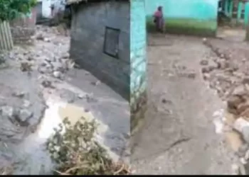 यहाँ फटा बादल, कई घरों में घुसा पानी और मलबा, सुरक्षित स्थान पर पहुंचाए गए लोग