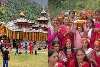 जागड़ा पर्व में उमड़े श्रद्धालु, भंजरा पंचरा की बेटियों ने चढ़ाया सात तोले सोने का छत्र