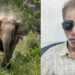 जंगल में चारा पत्ती लेने गए बुजुर्ग को हाथी ने कुचलकर मार डाला, तीन दिन बाद मिला शव..