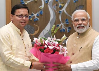 CM धामी ने पीएम मोदी को दी जन्मदिन की बधाई,कहा- PM के करिश्माई व्यक्तित्व से भारत का दुनिया में हुआ नाम