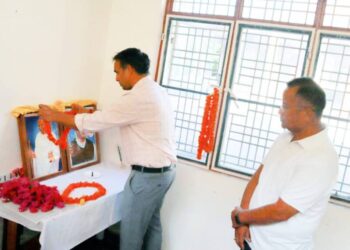 राष्ट्रपिता महात्मा गांधी एवं पूर्व प्रधानमंत्री लाल बहादुर शास्त्री की जयंती पर दी श्रद्धांजलि