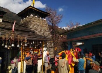 मदमहेश्वर धाम के प्रमुख पड़ाव रांसी स्थित राकेश्वरी मंदिर से चोरों ने चुराया सामान..