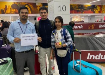 इज़राइल से 212 भारतीय पहली विशेष उड़ान से लौटे स्वदेश, उत्तराखंड के भी दो नागरिक शामिल..