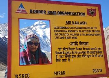 6310 मीटर की ऊंचाई पर स्थित शिवधाम में बीआरओ ने बनाया सेल्फी प्वाइंट