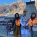 बद्री-केदार दर्शन को पहुंची प्रसिद्ध फिल्म अभिनेत्री रवीना टंडन