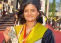 मांगल गर्ल ‘नंदा सती’ को संगीत विषय में गोल्ड मेडल