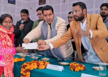 हिंडोलाखाल ब्लॉक कार्यालय का हुआ भूमि पूजन